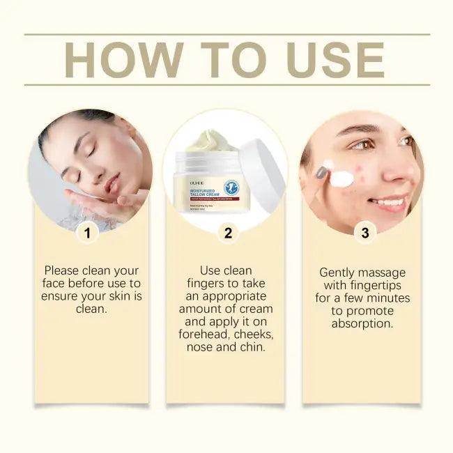 Dynamic Tallow Cream Unleash Radiant Moisture for Glowing Skin - Estalios