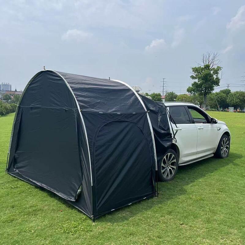 Unlock Adventure: Your Car Camping Tent Awaits! Gear up for unforgettable outdoor experiences with our Green and Black Car Camping Tent. Designed for convenience and durability - Estalios
