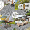 Outdoor Rug For Patios Waterproof Reversible Camping Mat - Estalios