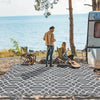 Outdoor Rug For Patios Waterproof Reversible Camping Mat - Estalios