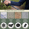 Outsura Carbon Fiber Trekking Poles β Professional Grade Ultralight Adjustable Hiking Poles with Quick-Lock System β Lightweight Walking Sticks for Hiking and Backpacking Pack of 2