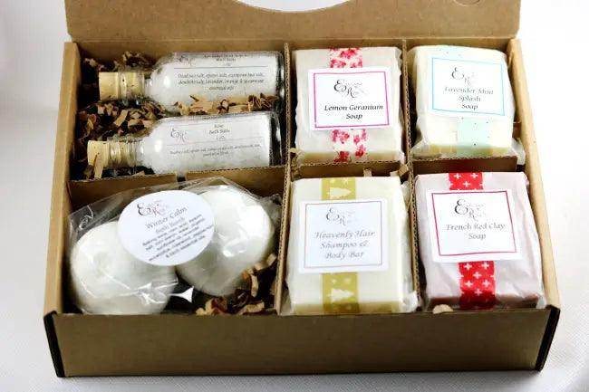 Pampering Bath Gift Set in a Gift Wrapped Box Ready to Indulge - Estalios
