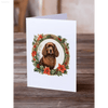 Pawsome Watercolor Holiday Dog Cards: Get Yours Now! Spread Holiday Cheer with our Adorable Packaged Dog-themed Greeting Cards! these Watercolor Christmas Cards - Estalios
