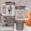 Personalized 40oz Tumbler for Daughter: I Am The Storm - Estalios