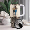 Personalized 40oz Tumbler for Daughter: I Am The Storm - Estalios