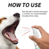 Pet Mint Fresh Breath Spray for Healthy Dog Smiles - Estalios