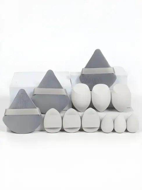Pink Makeup Sponge Set - 12-Piece for Flawless Blending - Estalios