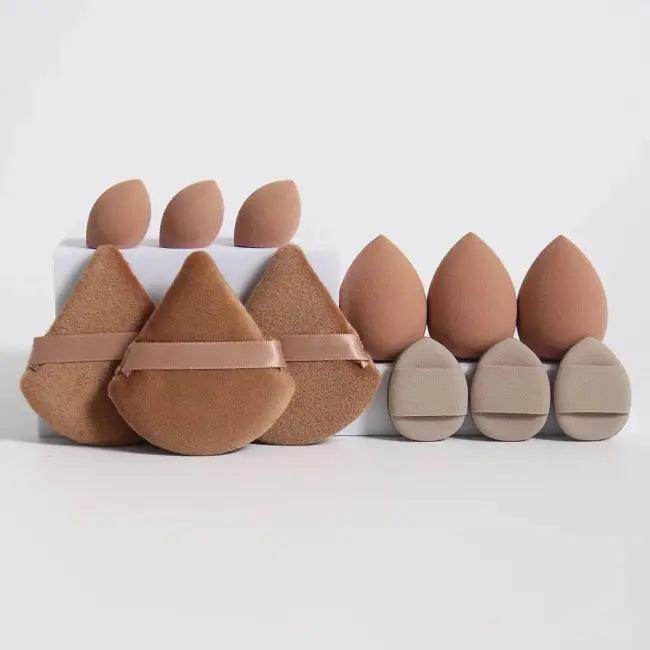 Pink Makeup Sponge Set - 12-Piece for Flawless Blending - Estalios