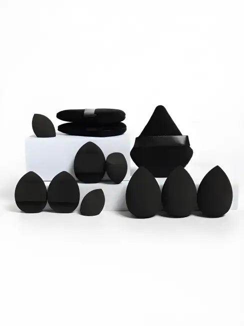 Pink Makeup Sponge Set - 12-Piece for Flawless Blending - Estalios