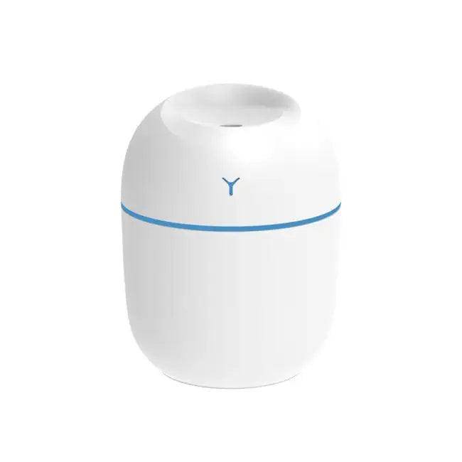 Pink Portable Ultrasonic Humidifier and Essential Oil Diffuser for Relaxing Aromatherapy - Estalios