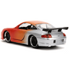 Blaze your Own Trail: Orange Porsche Gt3 Model Car! Unleash your Inner Speed Demon with this Stunning Orange and Silver Porsche 911 - Estalios