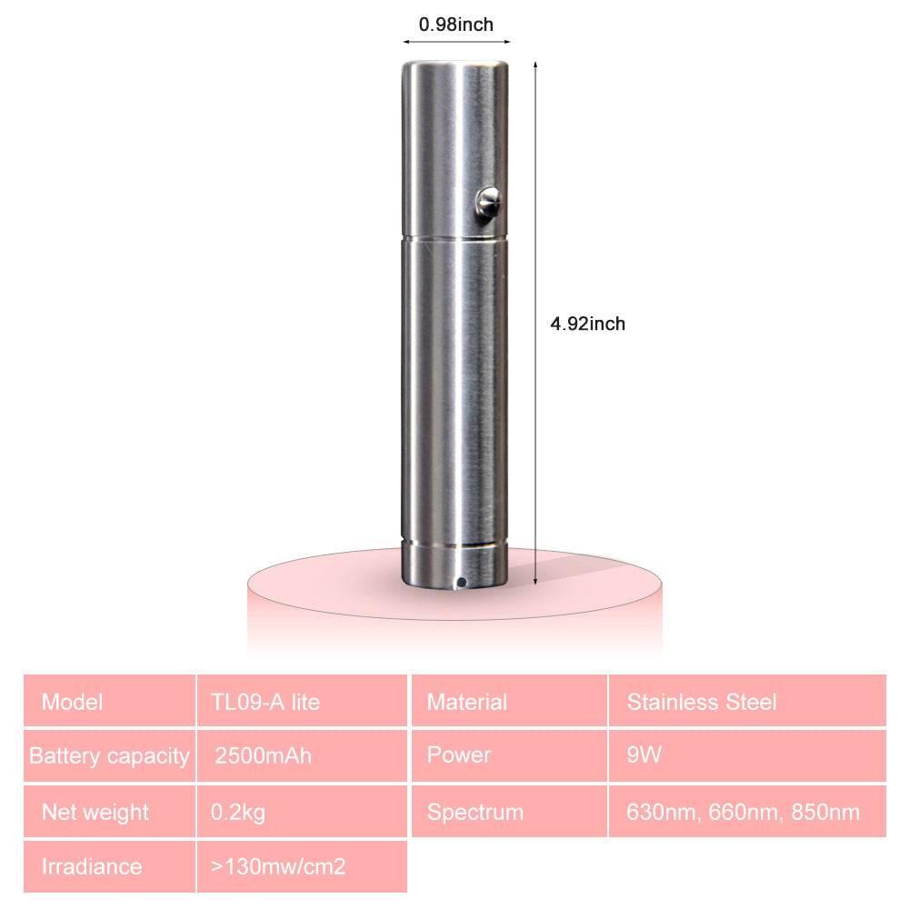 Portable Led Therapy Flashlight for Skin Care Benefits - Estalios