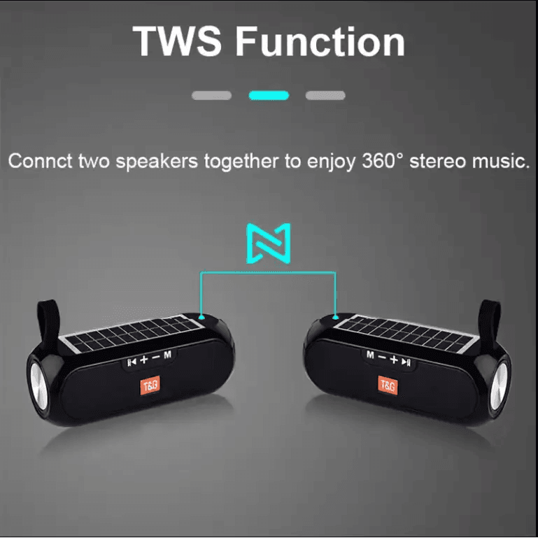 Portable Outdoor Home Theatre Speaker with 10 Hours Playback - Estalios