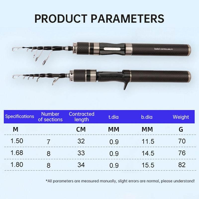 Unleash Your Inner Angler with the Telescopic Titan! **Product Description** Get ready to experience fishing like never before with the Telescopic Titan - Estalios