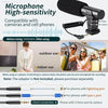 Portable Vlogging Kit with Tripod, Microphone, LED Light - Estalios