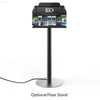 Phone charging station with floor stand.