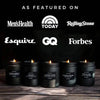 Premium Smoke Vanilla Soy Candle for Men 45 Hour Burn - Estalios