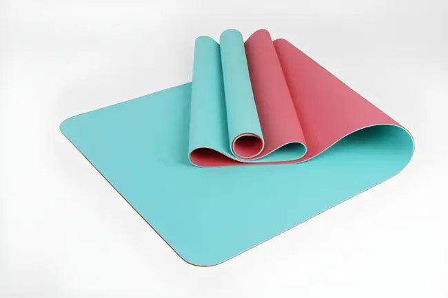 Amp Up Your Practice with the Bold Orange Gray Yoga Mat - Estalios