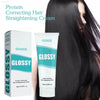 Protein Hair Straightening Cream for Repairing Dry Hair - Estalios