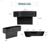 PU Leather Car Seat Gap Box Organizer with Cup Holder - Estalios