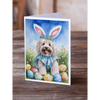 Easter Dog Greeting Cards: Watercolor Woof Wishes! Spread Easter Cheer with these Adorable Dog Greeting Cards! Each Card Features a Charming Watercolor Design Perfect for Sending - Estalios