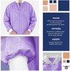 Unleash Ultra Violet: Grab your Purple Disposable Lab Jacket Pack Now! Here's the Product Description you Requested: Step Into the Lab with Confidence - Estalios