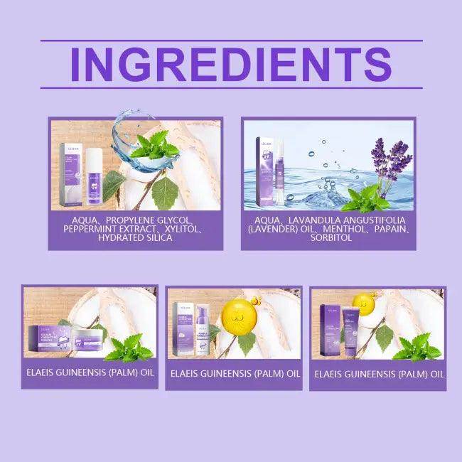 Experience the Fun Vibes with the Purple Oral Care Set - Estalios