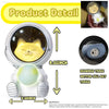 Puseky Astronaut Cat Night Light - Enchanting LED Moon Lamp for Home and Office Decoration - Estalios