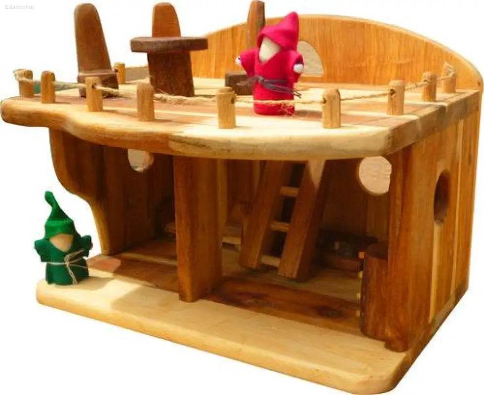 QToys Australia (USA) Natural Block Set for Creative Play - Estalios