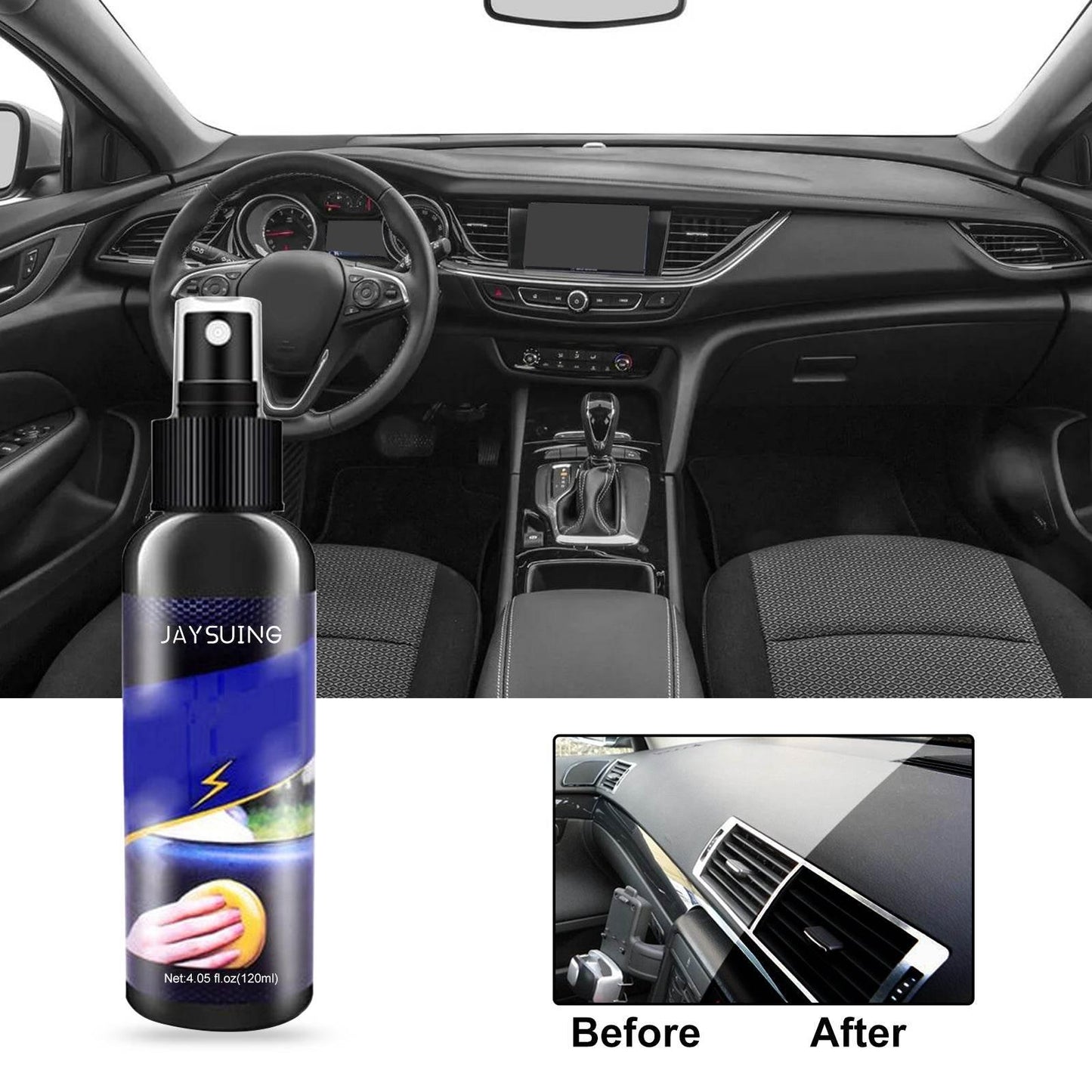 Quality Fashion and Essentials for Every Lifestyle and Occasion
Jaysuing Car Upholstery Repair Spray Dashboard Upholstery Dust Care Agent - Estalios