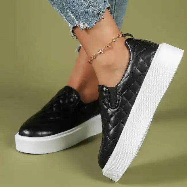 Quilted Kicks: Stylish Slip-Ons for Ultimate Comfort - Estalios