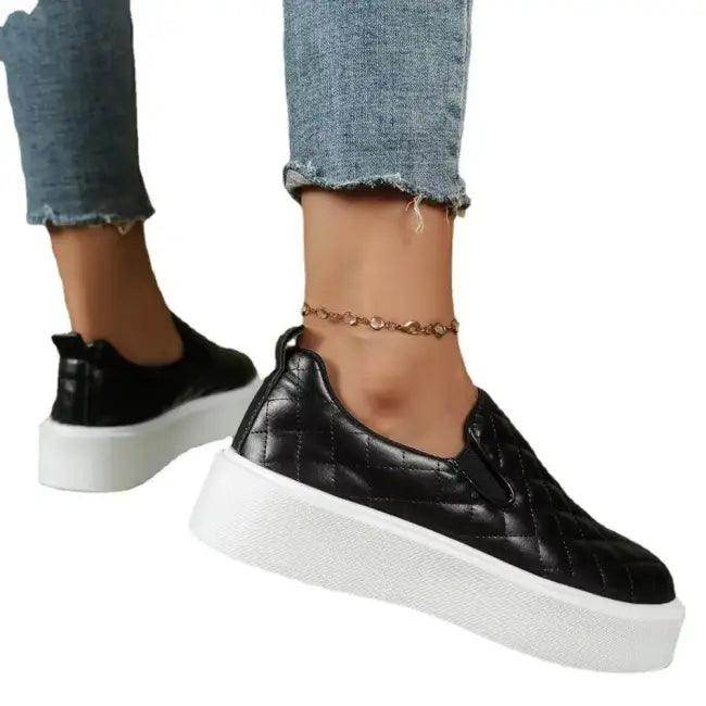 Quilted Kicks: Stylish Slip-Ons for Ultimate Comfort - Estalios