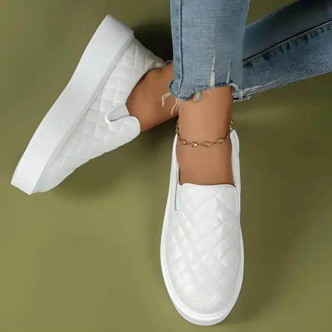 Quilted Kicks: Stylish Slip-Ons for Ultimate Comfort - Estalios