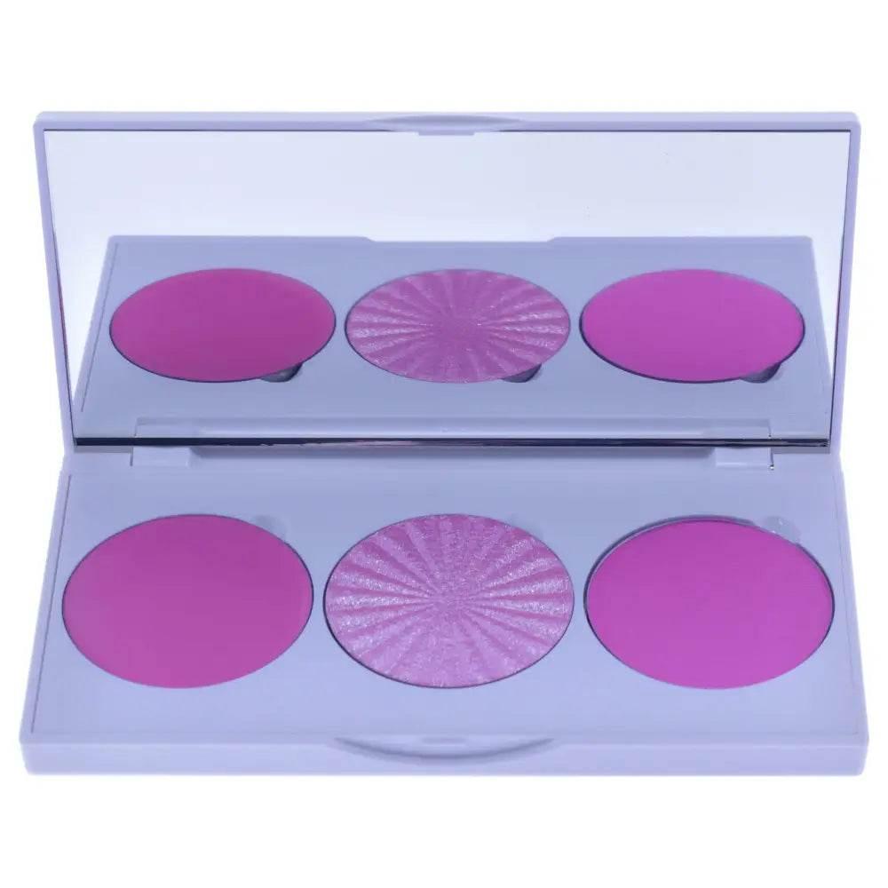 Ofra Pink Flush: Unleash Your Inner Glow! Get ready to blush like never before with the Ofra blush palette! This open makeup palette features - Estalios
