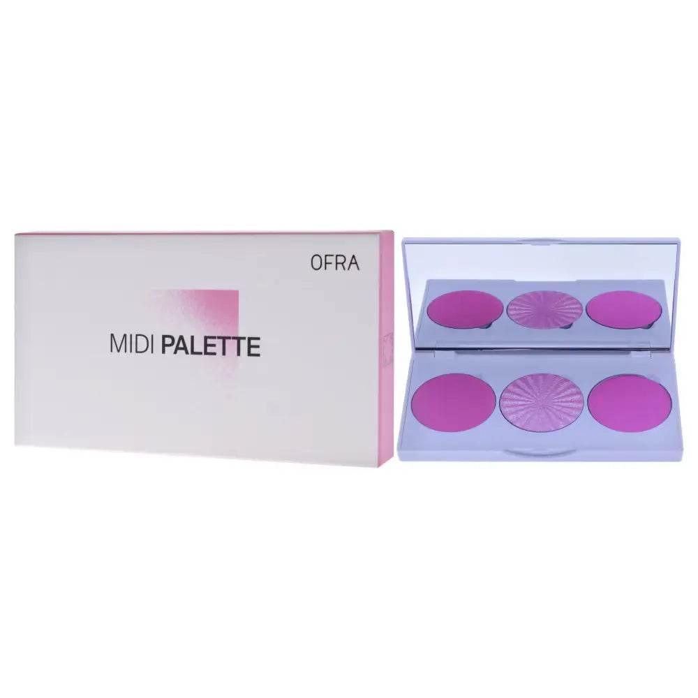 Ofra Pink Flush: Unleash Your Inner Glow! Get ready to blush like never before with the Ofra blush palette! This open makeup palette features - Estalios