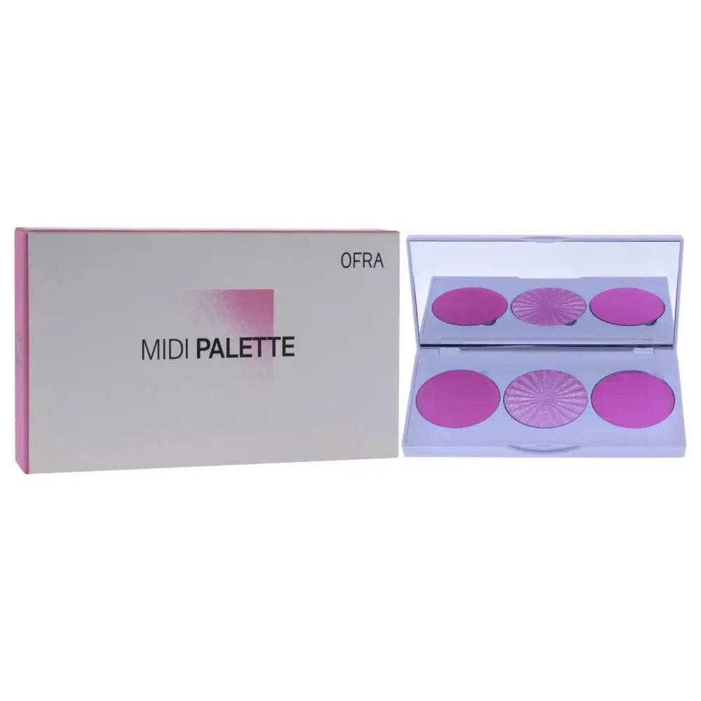 Ofra Pink Flush: Unleash Your Inner Glow! Get ready to blush like never before with the Ofra blush palette! This open makeup palette features - Estalios