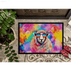 Rainbow Sheep Doormat: Hippie Animal Sheep Style! - Estalios