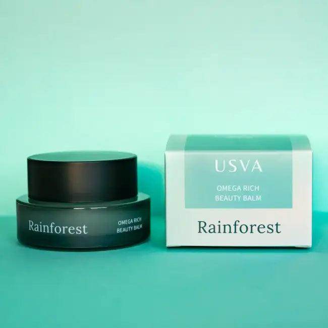 Vibrant Green Beauty Balm Jar With Chic Black Lid Design - Estalios