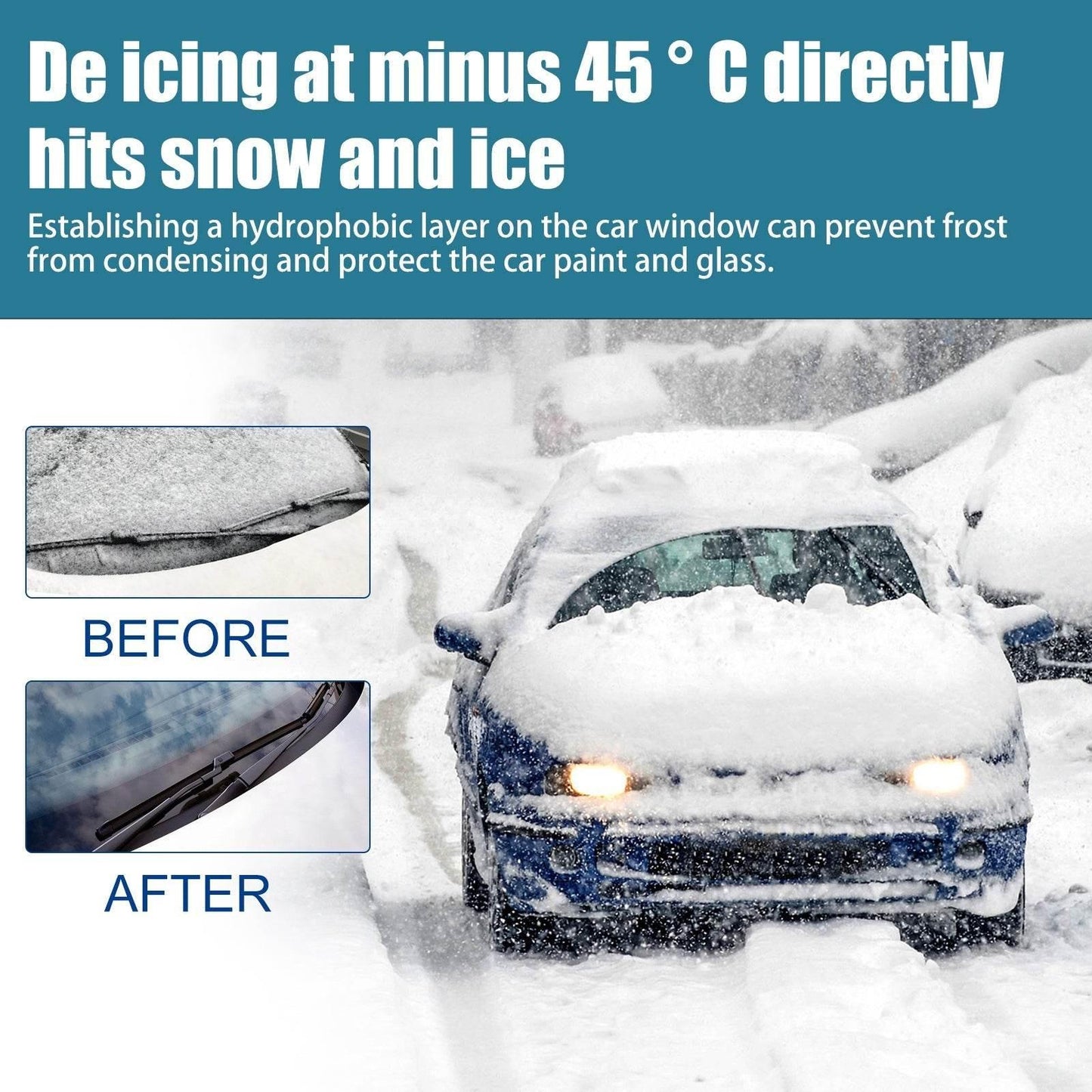Rayhong Snow Defrosting Agent for Fast Car Window Melting - Estalios