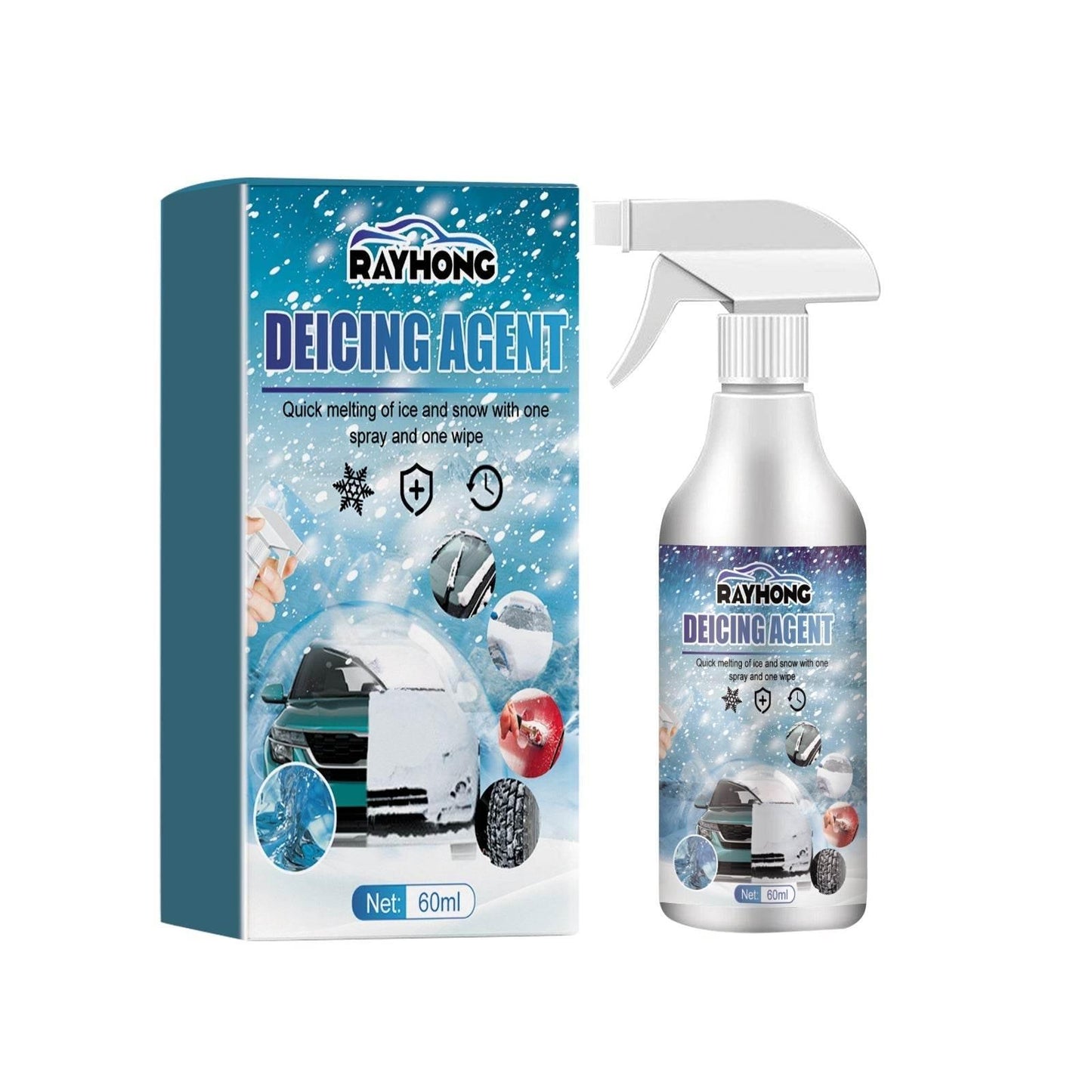 Rayhong Snow Defrosting Agent for Fast Car Window Melting - Estalios