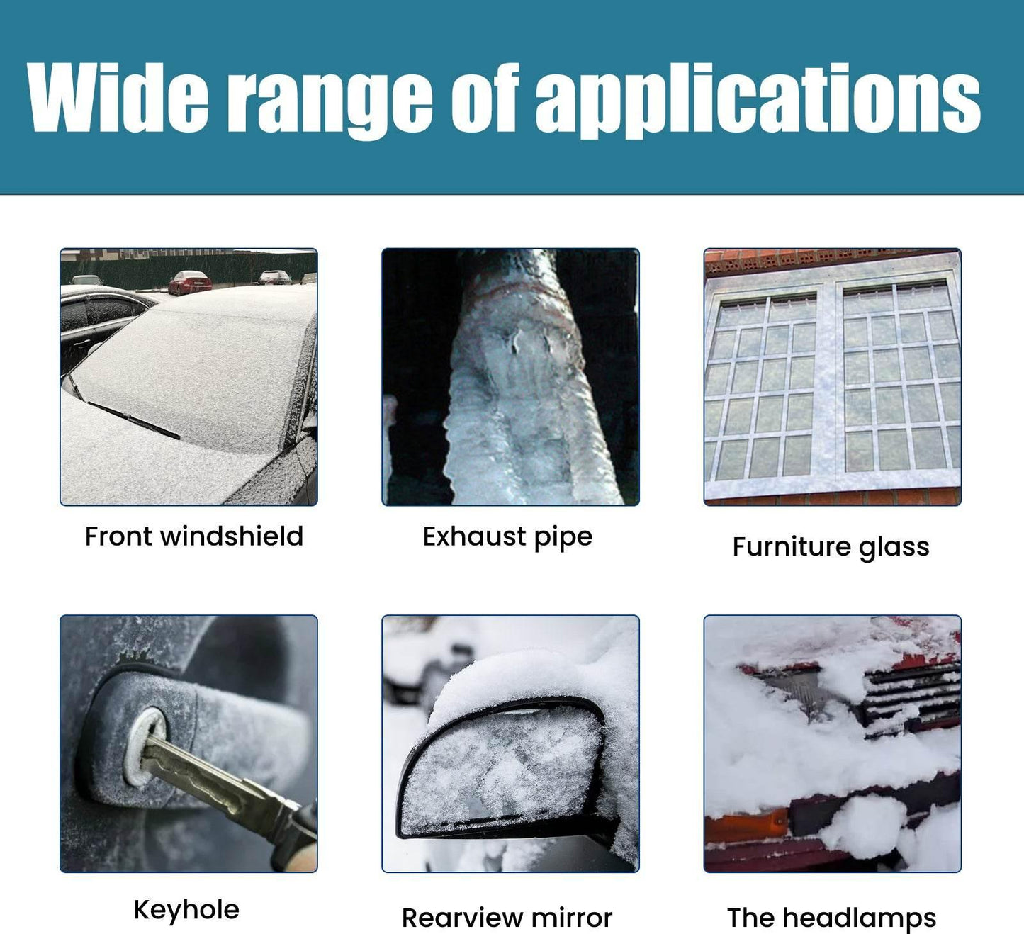 Rayhong Snow Defrosting Agent for Fast Car Window Melting - Estalios