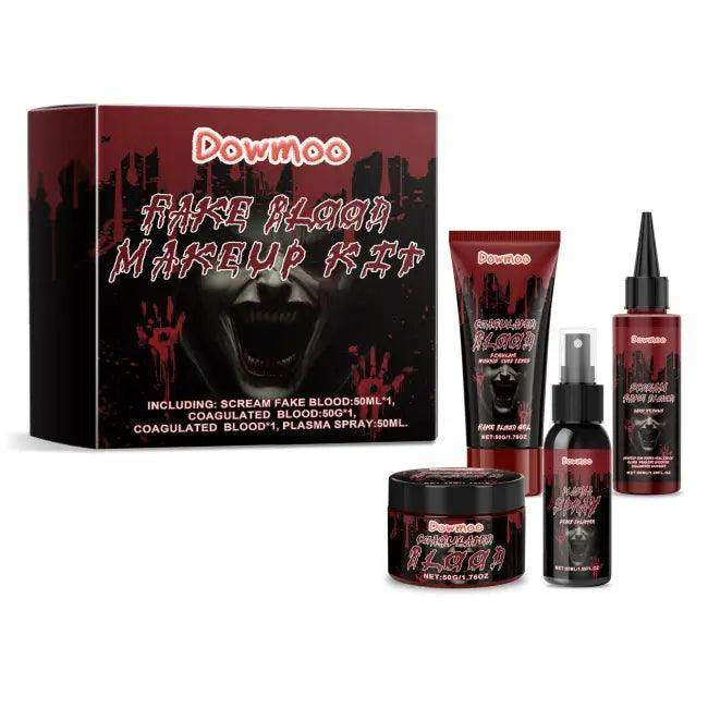 Spooky Fake Blood Makeup Kit for Dramatic Looks - Estalios