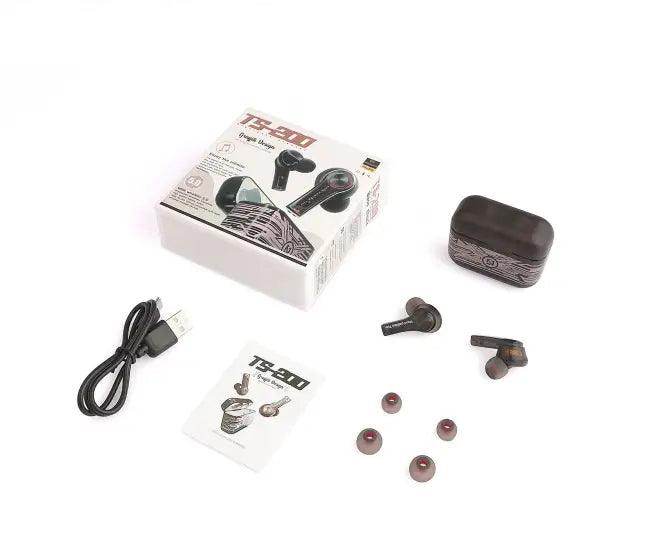 Amp Up Your Vibe with Red Wireless Earbuds and Case - Estalios