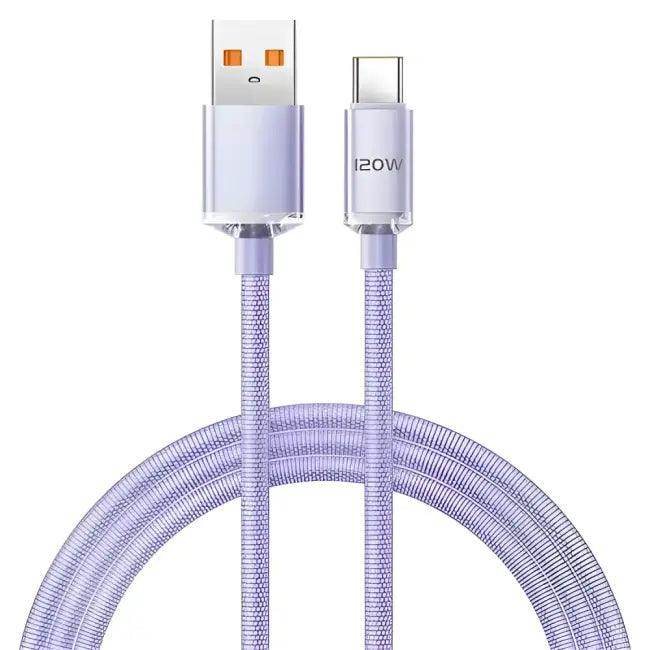 Reinforced 120W USB-C Cable for Fast Charging Redmi Note - Estalios