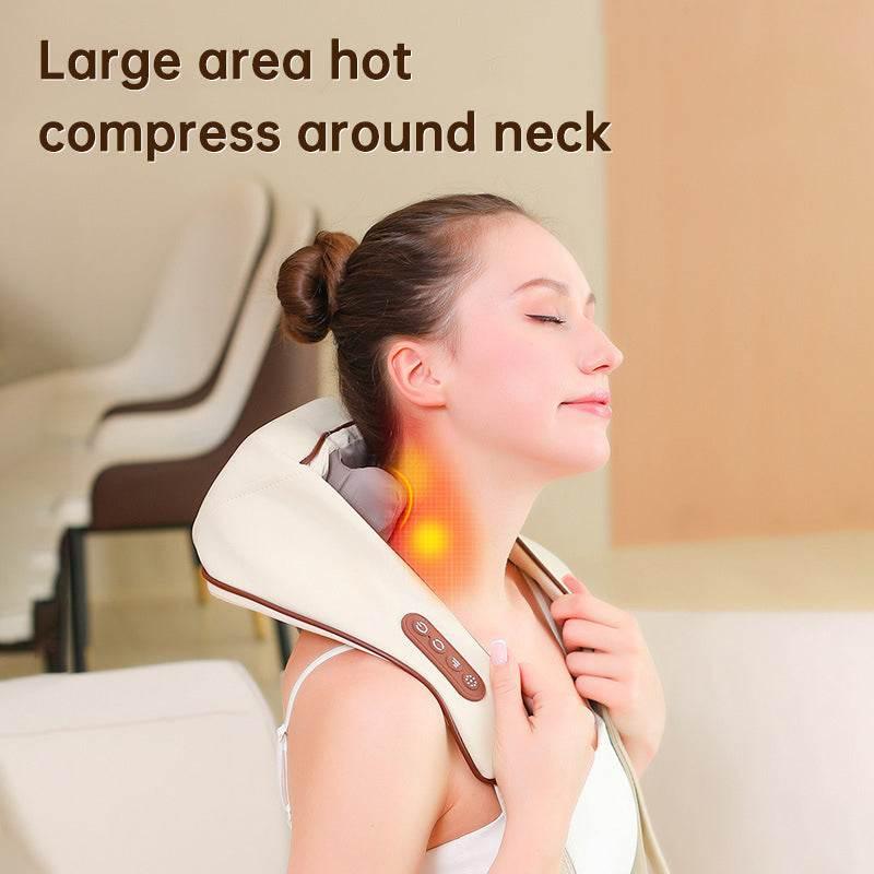 Revitalize and Unwind with Our Heated Neck Shoulder Massager - Estalios