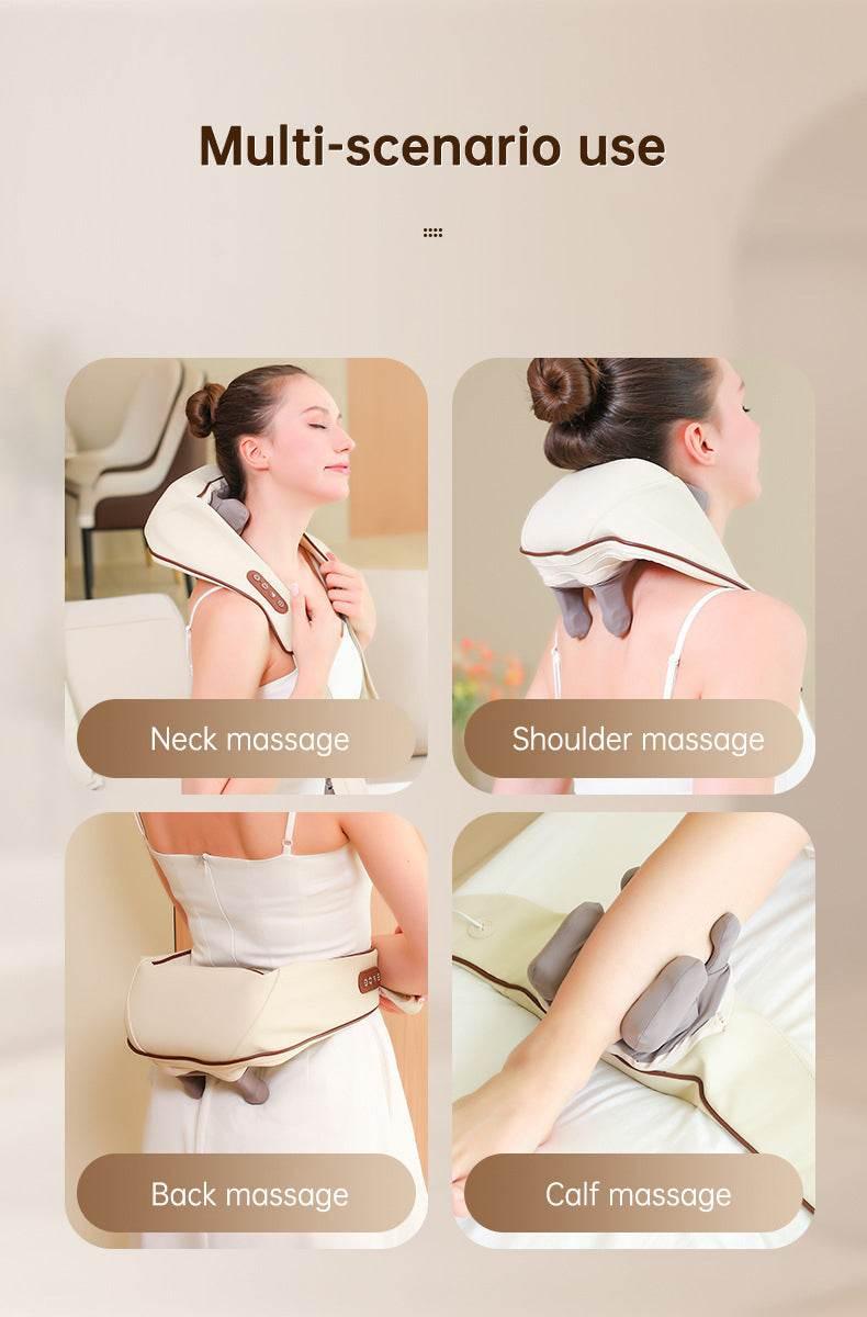 Revitalize and Unwind with Our Heated Neck Shoulder Massager - Estalios