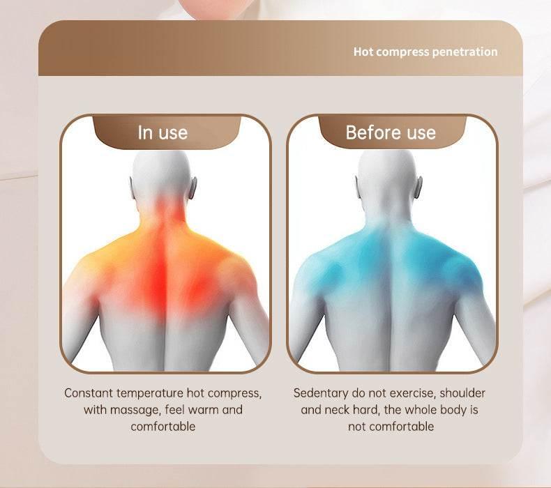 Revitalize and Unwind with Our Heated Neck Shoulder Massager - Estalios