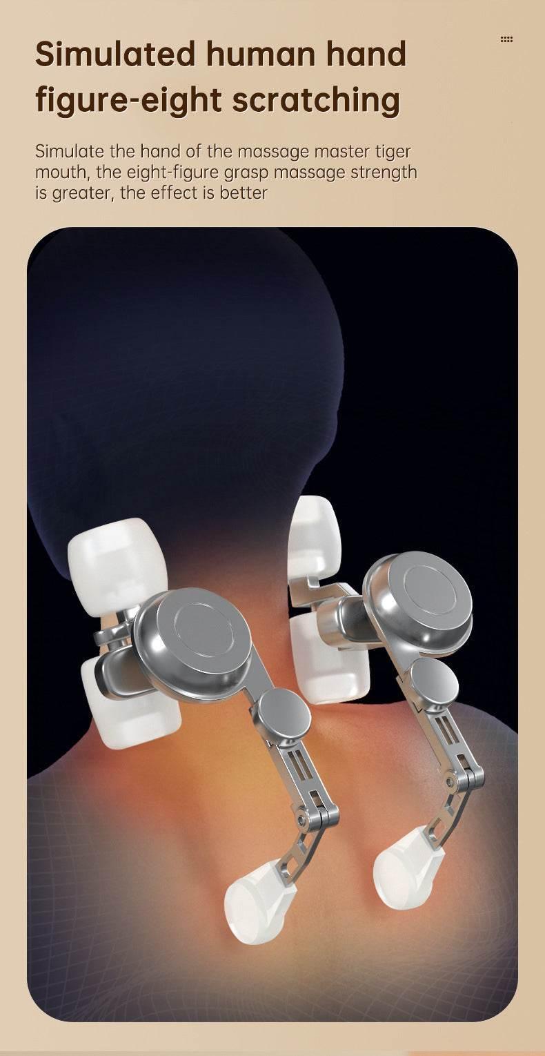 Revitalize and Unwind with Our Heated Neck Shoulder Massager - Estalios