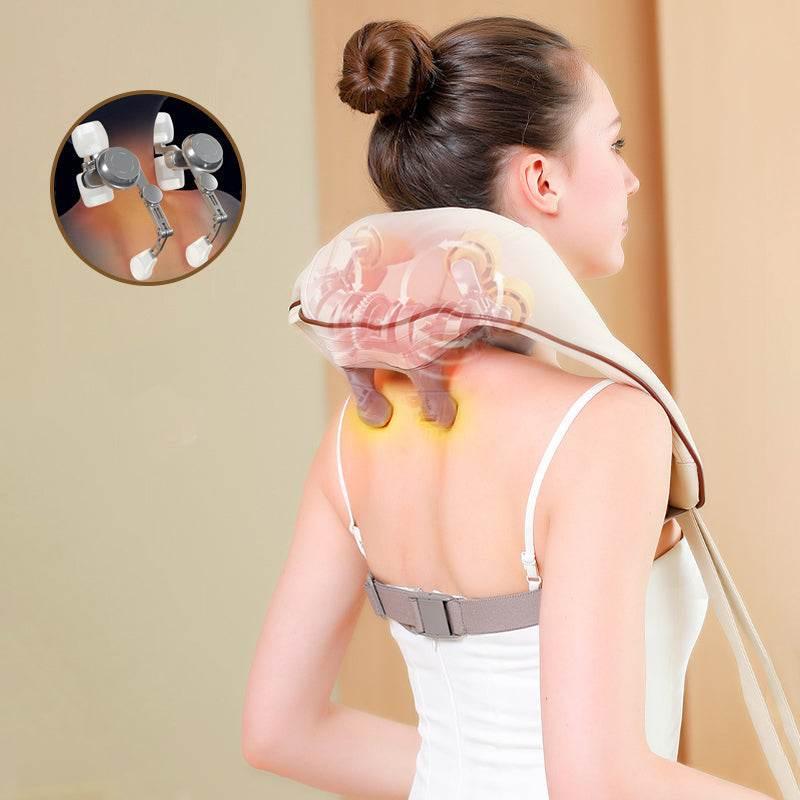 Revitalize and Unwind with Our Heated Neck Shoulder Massager - Estalios