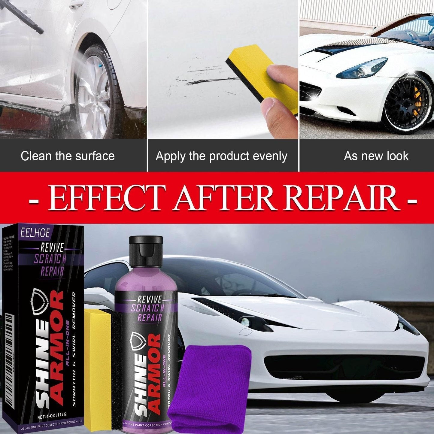 Revive Your Ride Car Scratch Repair Kit for a Flawless Finish - Estalios